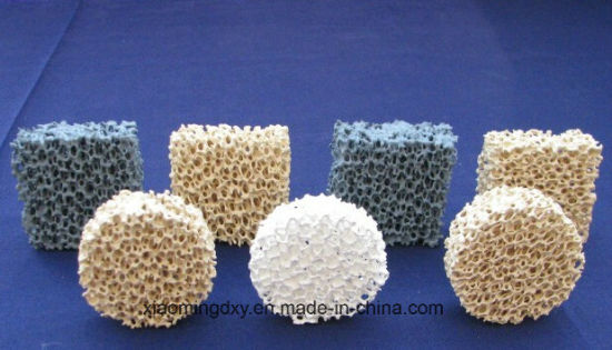 China Hot Sale Sic/Aluminum/Zirconia Ceramic Foam Filter