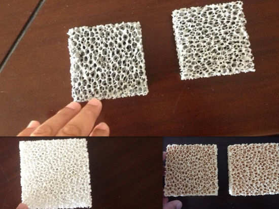 Rectangular Shape Foam Ceramic Filter (SiC, Alumina, Zirconia Materials) for Foundry
