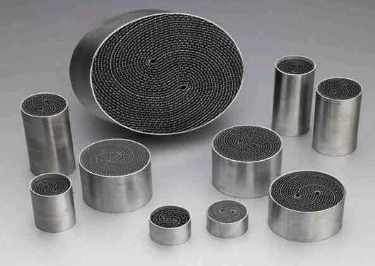 Metallic Honeycomb Substrate for Automobile/Motorcycle Exhaust