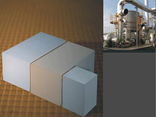 100*100*200mm Dense Cordierite Honeycomb Ceramic for Heater