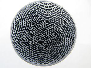 Honeycomb Metallic/Metal Catalytic Substrate for Universal Exhaust System