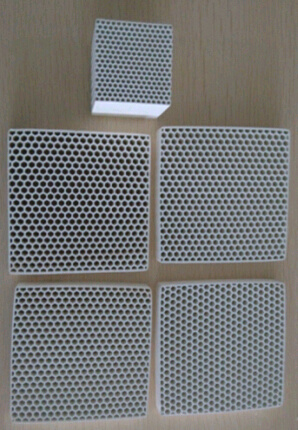 Cordierite/Dense Cordierite Honeycomb Ceramic Heater Ceramic Honeycomb Rto