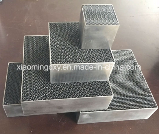 Metal Honeycomb Substrate Catalyst Converter for Auto/Motorcycle