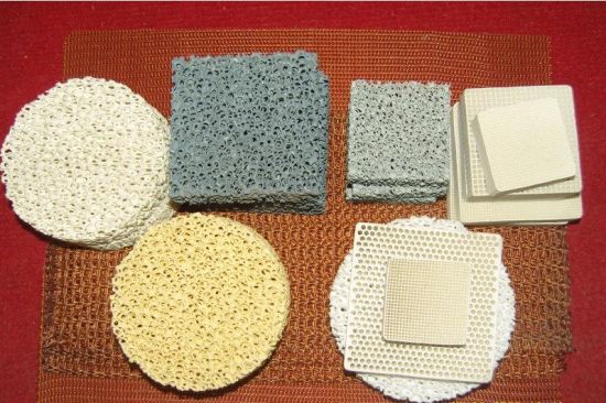 Zirconia Ceramic Foam Filter for Steel Iron Alloy Foundry