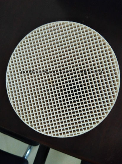 Ceramic Porous Honeycomb Exchanger for Heating System