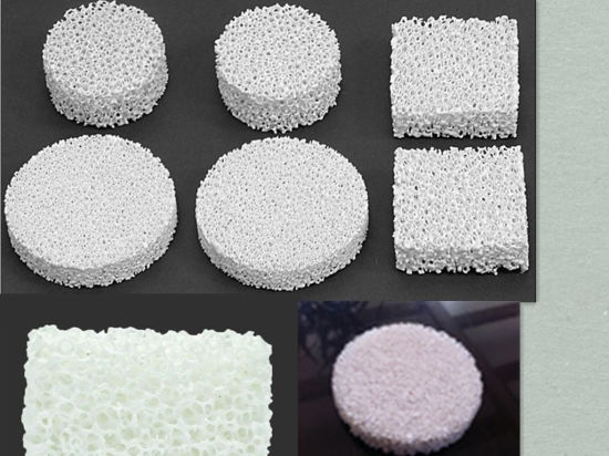 Ceramic Products Alumina Ceramic Foam Filter