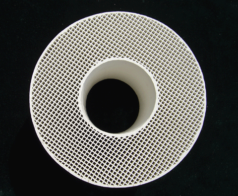 Honeycomb Thermal Storage Catalyst Ceramic Honeycomb Heater