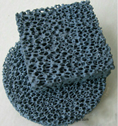 Sic Foam Ceramic Filter Foam Honeycomb Ceramics