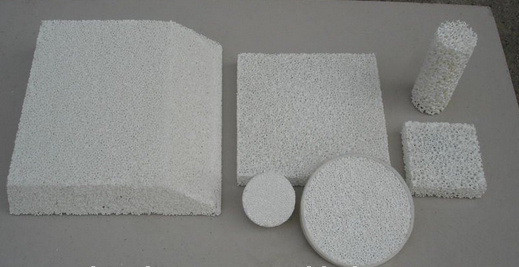High Density Refractory Alumina Ceramic Foam Filter Casting Filtration