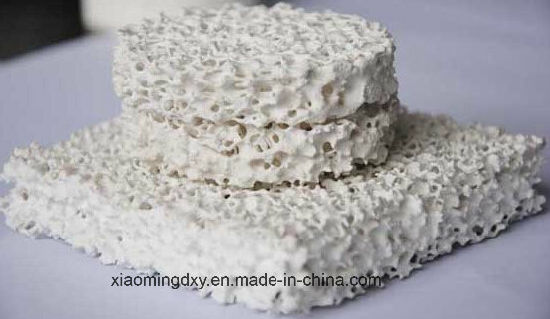 Made in China Alumina Ceramic Foam Filter for Al2O3 Alloy Casting