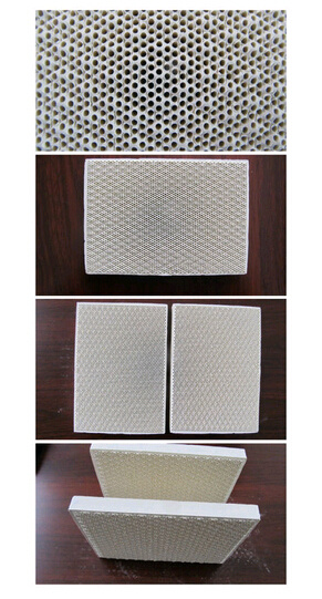 Cordierite Infrared Honeycomb Ceramic Plate