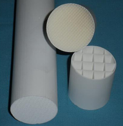 Ceramic Honeycomb Substrate Catalyst for Vehicle/Motorcycle Catalytic Converter